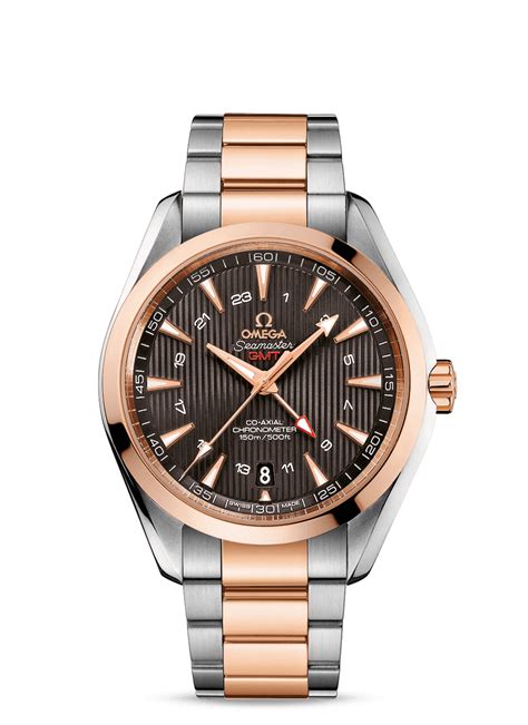 omega seamaster aqua terra 150m co-axial gmt 43 mm